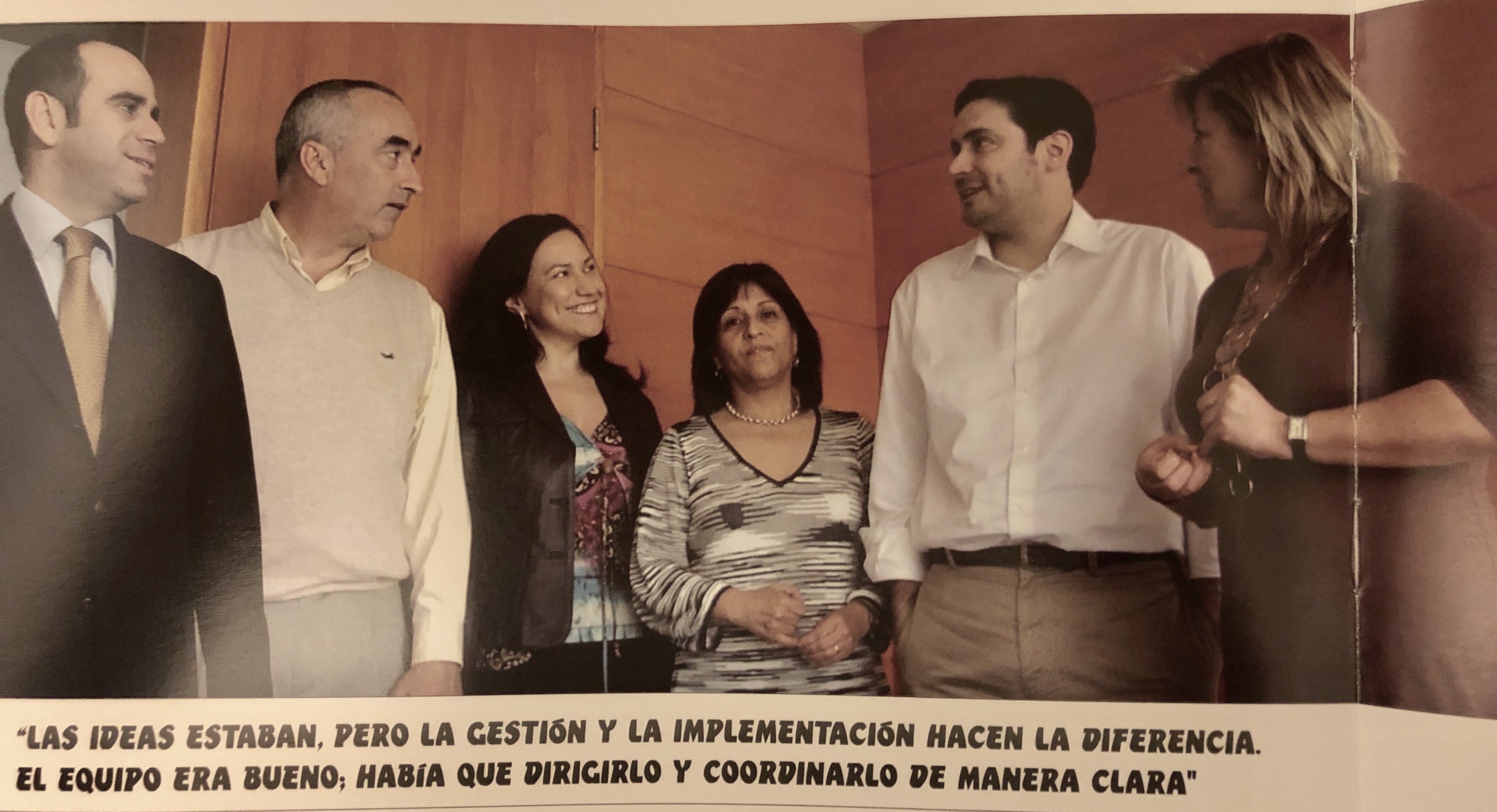 Equipo directivo Chilecompra en 2005