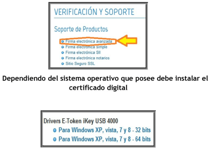 problemas en los drivers de uso de tokens y smartcards para la firma electrónica