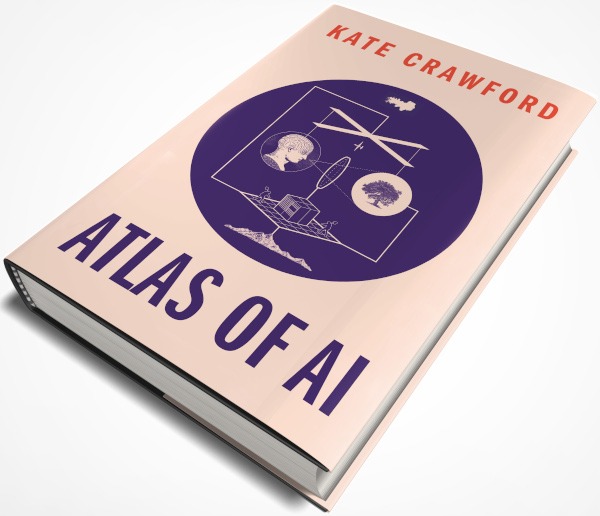 Portada del libro Atlas of AI - Kate Crawford