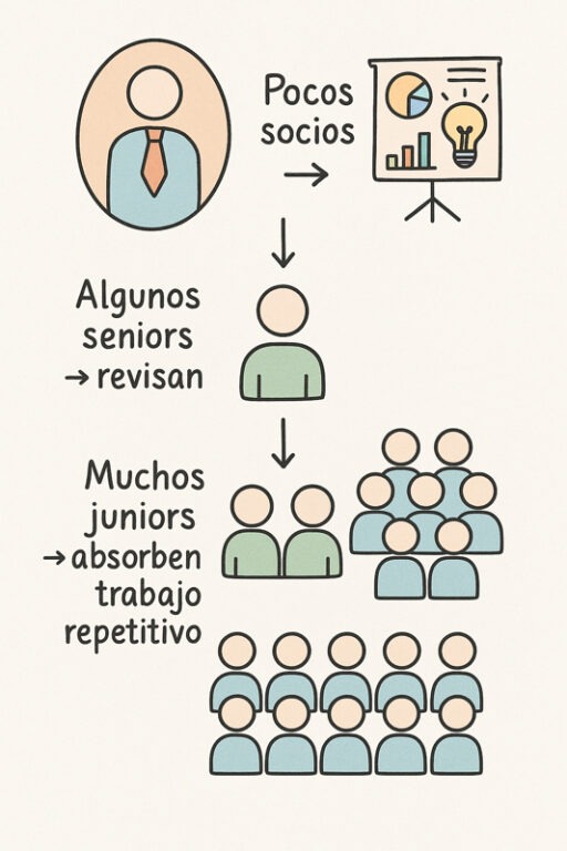 modelo piramidal de trabajo
