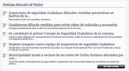 Noticias Providencia Noticias Providencia