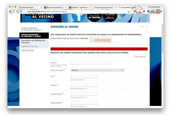 Minicipalidad de Las Condes Minicipalidad de Las Condes