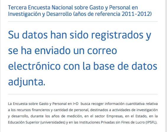 Respuesta a solicitud de Información