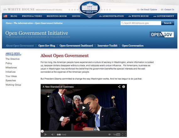 Gobierno Abierto USA Gobierno Abierto USA