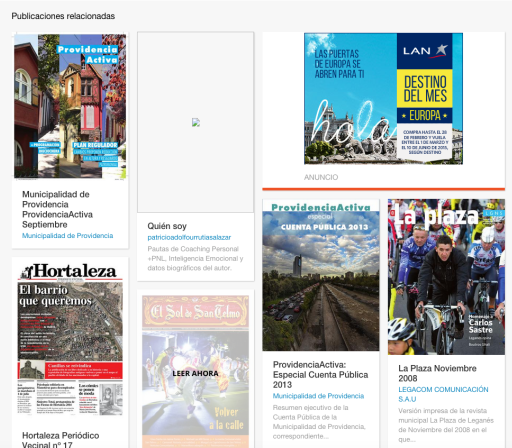 Textos relacionados en ISSUU Textos relacionados en ISSUU