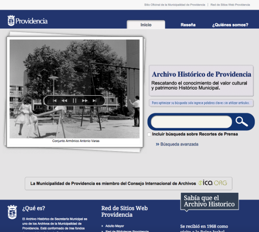 Archivo histórico de imagenes Archivo histórico de imagenes