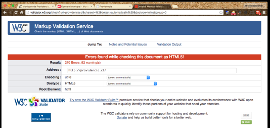 Validator W3C Validator W3C
