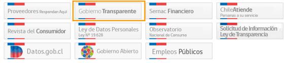 Ejemplo 3 - Gobierno Transparente